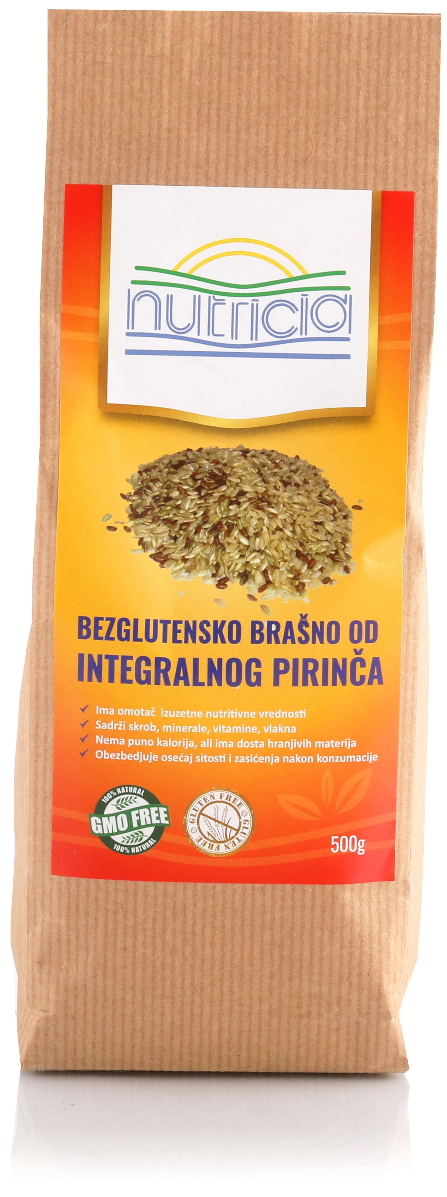 Brašno od integralnog pirinča (sert. bez glutena) 500 g Nutricia